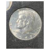 1967 US KENNEDY HALF DOLLAR IN CASE