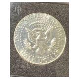 1966 US PROOF KENNEDY HALF DOLLAR IN CASE