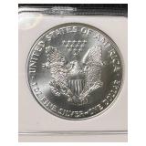 1992 AMERICAN SILVER EAGLE NGC MS69