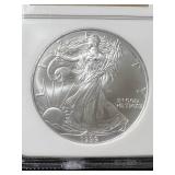 1999 AMERICAN SILVER EAGLE NGC MS69