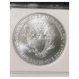 1999 AMERICAN SILVER EAGLE NGC MS69
