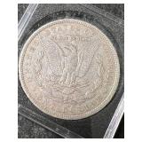 1879-O US MORGAN SILVER DOLLAR IN CASE