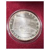1991 BILL OF RIGHTS ROUND 1 TROY OZ .999 FINE SILVER IN BOX
