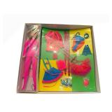 Mattel Living Barbie Action Accents Set - 15-Piece Accessories with Doll