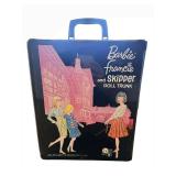 Barbie Francie & Skipper Doll Trunk - Includes Barbie Accessories Boxes