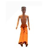 Mattel Vintage 1960s Ken Doll - Orange Satin Pants - Made in USA