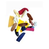 Assorted Footwear Accessories - Multicolor Insole Pieces, Cushions & Straps for DIY Repairs