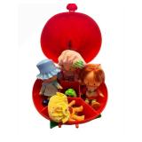 Vintage Strawberry Shortcake Carry Case and Dolls
