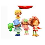 Vintage Strawberry Shortcake Carry Case and Dolls