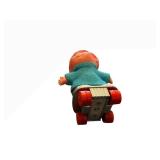 Small Shots Doll on Roller Skate - Teal Knit Sweater, Orange Hair