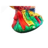 Christopher Radko Barbie Ornament - Glass Christmas Figurine in Colorful Gown with Gift