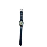 Space Patrol Vintage Wristwatch - Leather Strap, Cream Dial