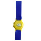 Captain Secret Squadron Watch - Kids Digital Wristwatch, Yellow Case & Blue Band