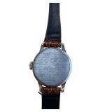 Disney Minnie Mouse Wristwatch - Brown Leather Strap Vintage Disney Timepiece