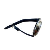 Wonder Woman Wristwatch - Blue Leather Strap, Base Metal Bezel, Swiss Made