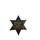 Vintage Sheriff Badges Lot - Lone Ranger Star, Junior Sheriff Shield, Counter Spy (Lot of 4)