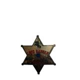 Vintage Sheriff Badges Lot - Lone Ranger Star, Junior Sheriff Shield, Counter Spy (Lot of 4)