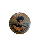 Vintage Pinback Button Lot - Popeye The Sailor, Rocky Jones Space Ranger, Quality Dairy Co. (4 pc)