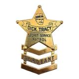 Dick Tracy Secret Service Patrol Sergeant Badge
