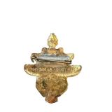 Buck Rogers Solar Scouts Pin - Vintage Gold-tone Astronaut Badge