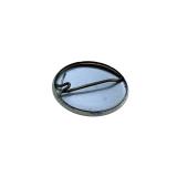 Superman Muscle Building Club Button - Vintage Round Metal Badge