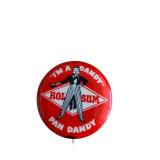 Vintage Pin-Back Button Set - Superba Theatre Our Gang Club & Pan Dandy
