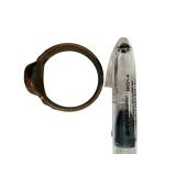 Lucky Ring Signet - Vintage Gold-Tone Signet Ring with 