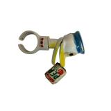 Donald Duck pep ring - vintage Disney plastic novelty finger accessory with tag