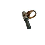 To mix whistle ring - copper ring around steel shaft