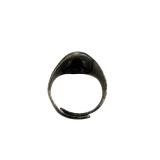 Hopalong Cassidy Signet Ring - Vintage Silver-Tone Cowboy Character Jewelry