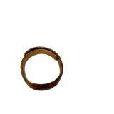 Little Orphan Annie Face Ring - Gold-Tone Portrait Jewelry