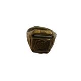 Captain Midnight Secret Compartment Ring