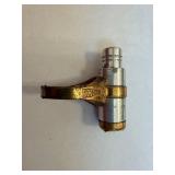 The Lone Ranger Movie Prop Ring - Silver Cylinder with Gold Band, Film Memorabilia