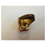 Roy Rogers Microscope Ring - Red Plastic Front with Circular Lens Window