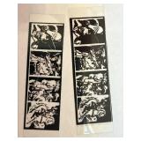 Lone Ranger Film Strips for Saddle Ring - 11 Strips