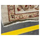 Oriental Floral Beige Area Rug