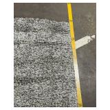 Shag Rug 5 ft x 7 ft - Gray Plush Area Rug