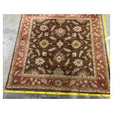 Surya 100% Wool Pile Floral Oriental Area Rug - India Origin