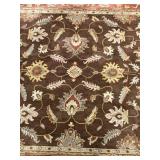 Surya 100% Wool Pile Floral Oriental Area Rug - India Origin