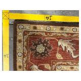 Surya 100% Wool Pile Floral Oriental Area Rug - India Origin