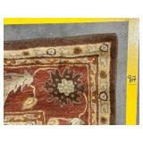 Surya 100% Wool Pile Floral Oriental Area Rug - India Origin