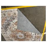 Area Rug - Persian-Style Oriental Medallion, Multi-Color