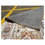 Area Rug - Persian-Style Oriental Medallion, Multi-Color