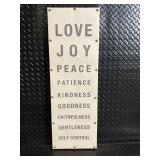 Fruits of the Spirit Wall Plaques (Lot of 2)