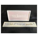 Religious Wall Art Set - 