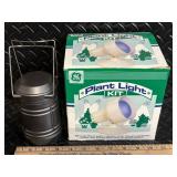 GE Plant Light Kit & Bell Howell Lantern