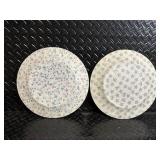 Enesco Let Freedom Ring Plate Set - 1986 Lucy Rigg Design