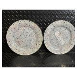 Enesco Let Freedom Ring Plate Set - 1986 Lucy Rigg Design