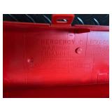 SMC Emergency Warning Triangles - 3-Pack Set in Red Carry Case