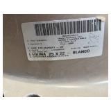 WoodCrafters Laguna 25 x 22 Blanco Bathroom Sink